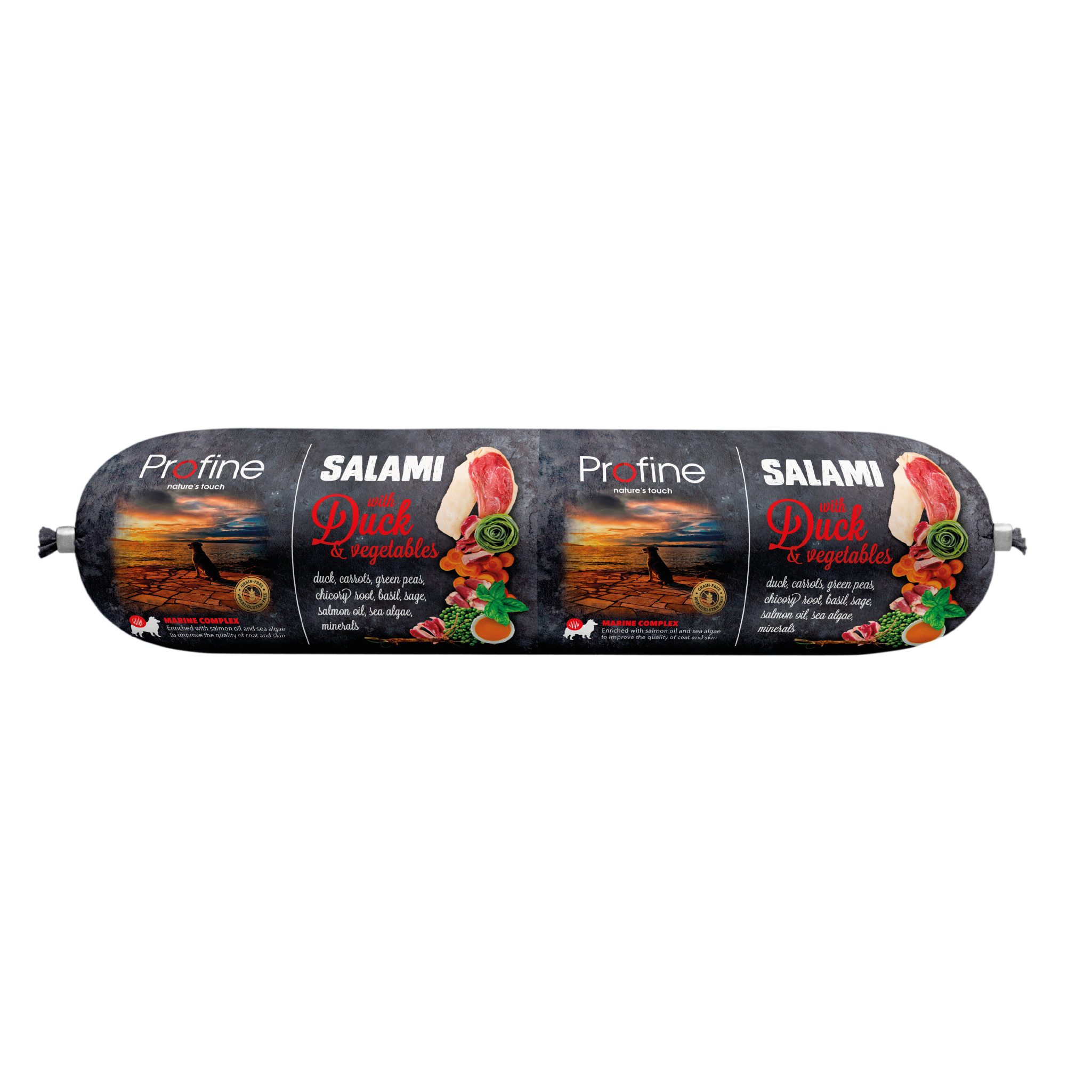 Profine Salchicha de Pato 800 g · alimento húmedo para perros
