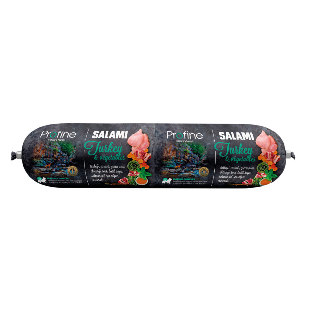 Profine Salchicha de Pavo 800 g · alimento húmedo para perros