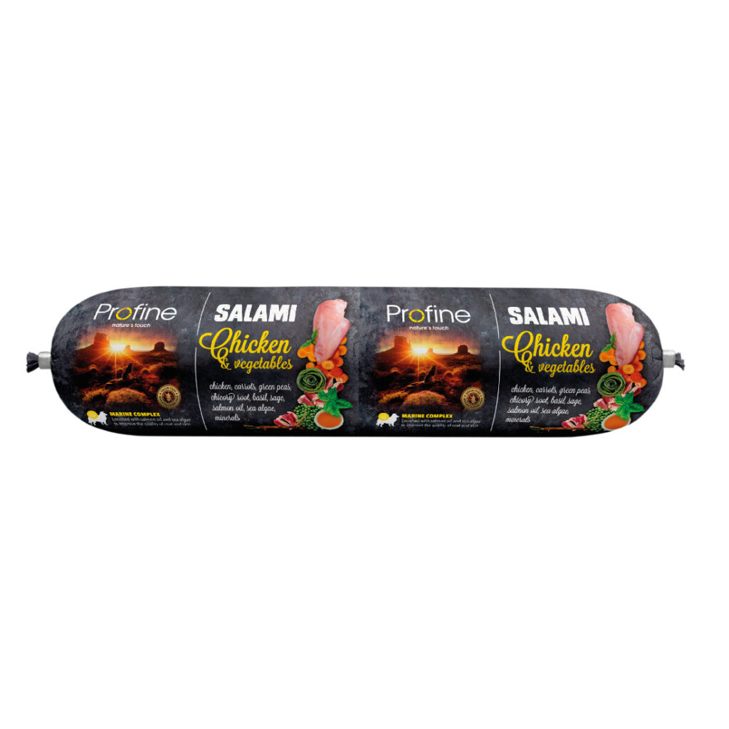 Profine Salchicha de Pollo 800 g · alimento húmedo para perros
