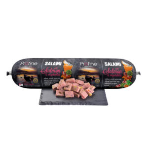 Profine Salchicha de Salmón 800 g · alimento húmedo para perros y gatos