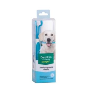 Kit dental Dentican con cepillo Difresh y pasta para perros y gatos · higiene bucal