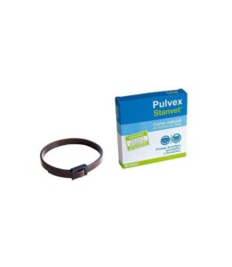 Collar antiparasitario Pulvex con neem para perros y gatos · repelente natural