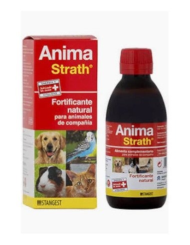 Anima Strath suplemento fortificante 100 ml · para perros, gatos, roedores y aves