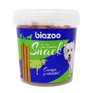 Biozoo Snacks de buey 600 g · premios masticables para perros