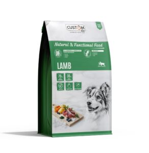 Custom Lamb 10 kg · alimento sin cereales con cordero y pato para perros