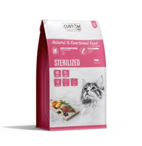 Custom Cat Esterilizado 2 kg · alimento para gatos esterilizados con control de peso