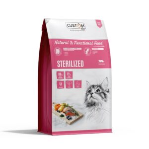 Custom Cat Esterilizado 2 kg · alimento para gatos esterilizados con control de peso