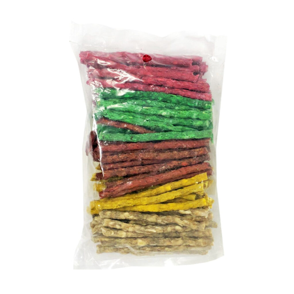 Sticks Munchy 6-7 g, pack de 100 unidades · snack de premio para mascotas