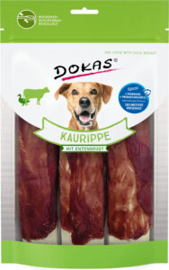 Dokas Costillas con Pechuga de Pato 210 g · snack masticable para perros