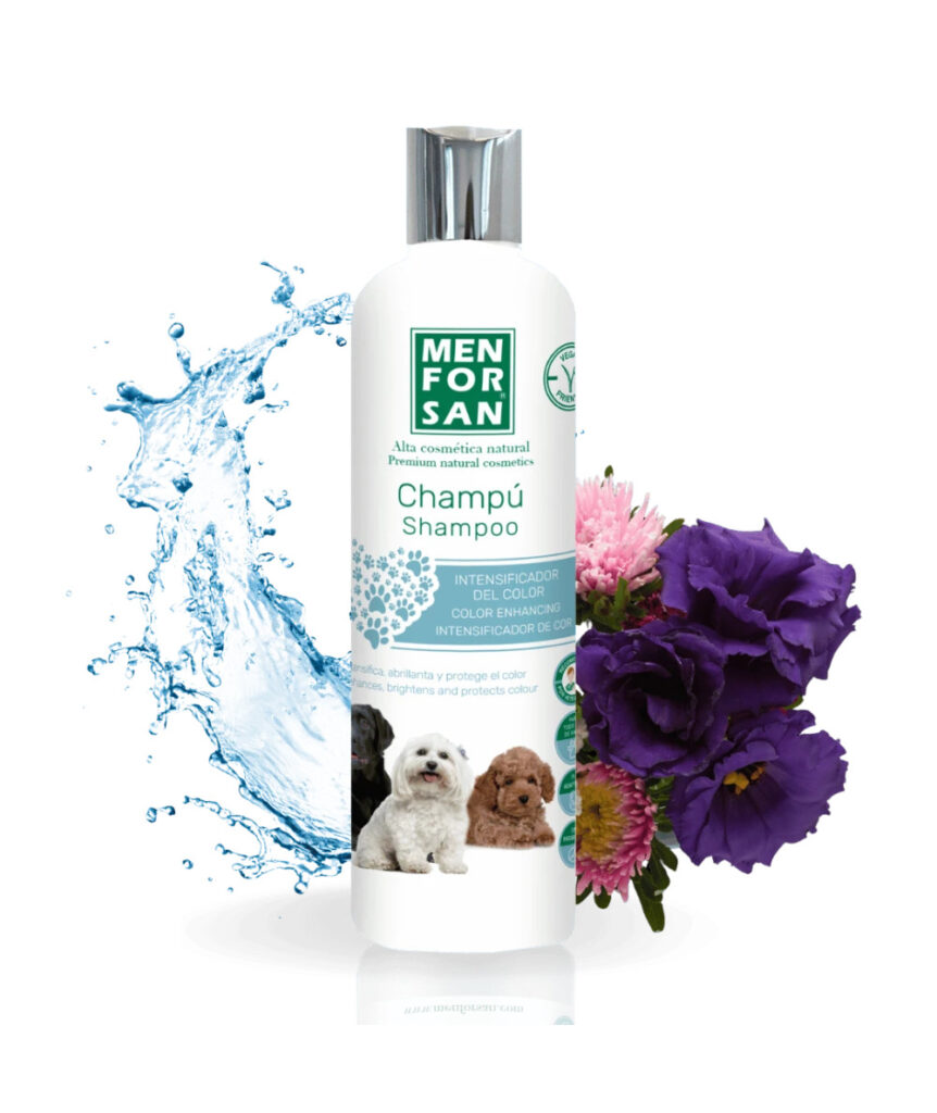 Champú intensificador de color Menforsan 300 ml · higiene del pelaje