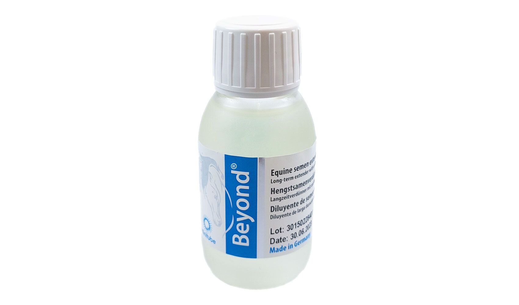 Beyond diluyente de semen equino de larga conservación 100 ml · semen refrigerado