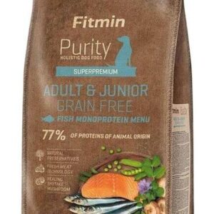 Fitmin Dog Purity GF Adult & Junior Fish 2 kg · pienso sin cereales de pescado para perros