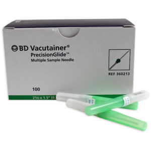 Aguja de vacío múltiple BD 21 g 0,8 × 38 mm, 100 unidades
