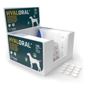 Hyaloral 360 comprimidos razas grandes · apoyo articular para perros