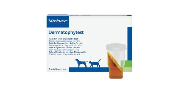Test dermatófito 6 unidades · kit para diagnóstico de dermatofitos