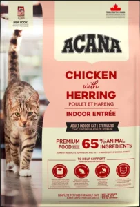 ACANA Feline Adult Indoor 4.5kg: Premium Indoor Cat Food with Fresh Chicken & Fish