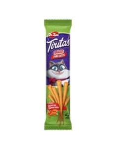 DR ZOO GATO TIRITU: Snack Saludable de Salmón Grillado para Gatos - Pack 24x40g