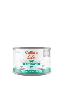 Calibra Cat Life Lata Sensitive Cordero 6x200g - Comida Húmeda Saludable para Gatos