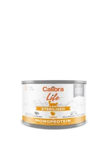 Comida Húmeda para Gatos Esterilizados Calibra Cat Life Pavo 6x200g – Nutrición Saludable y Equilibrada para tu Felino