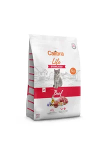Calibra Cat Life Sterilised Ternera 6kg - Alimento Seco Saludable para Gatos Esterilizados