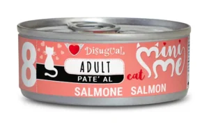 DISUGUAL Mini-Me Cat Salmon 12x85g - Comida Húmeda Saludable para Gatos