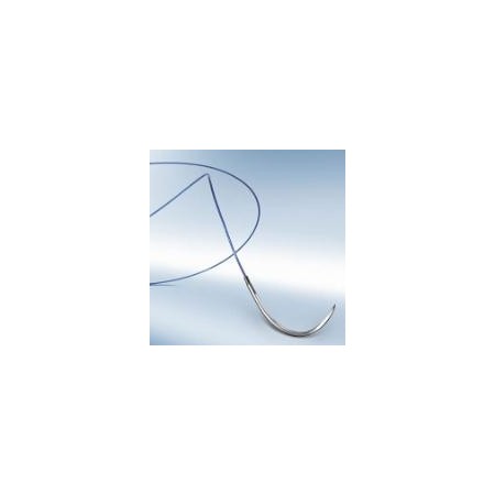 Sutura Dafilon 0 DS24, hilo de 75 cm con aguja