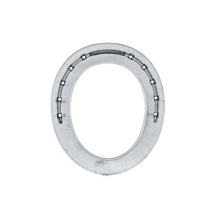Herradura de aluminio ovalada Compe N6 par Colleoni · herraje para caballos