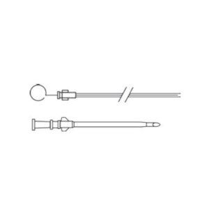 Repuesto de lima de tungsteno 2,5 × 5,5 cm recta
