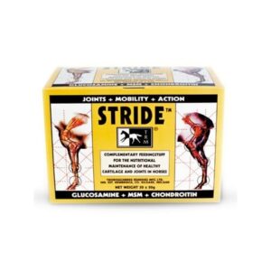Stride MP 60 × 20 g · mantenimiento articular a largo plazo en caballos