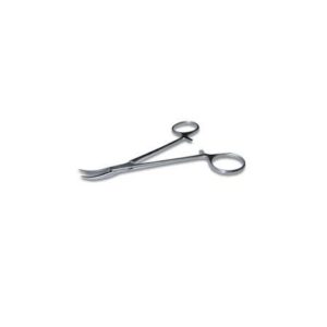 Pinza mosquito recta 12,5 cm con dientes · instrumental quirúrgico para caballos