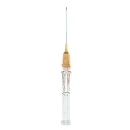 Catéter endovenoso Surflo 16 g gris, 1 unidad · venopunción en caballos