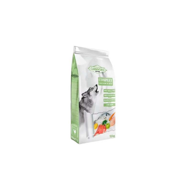Carnivoro Daily 12 kg · alimento completo y balanceado para perros y gatos