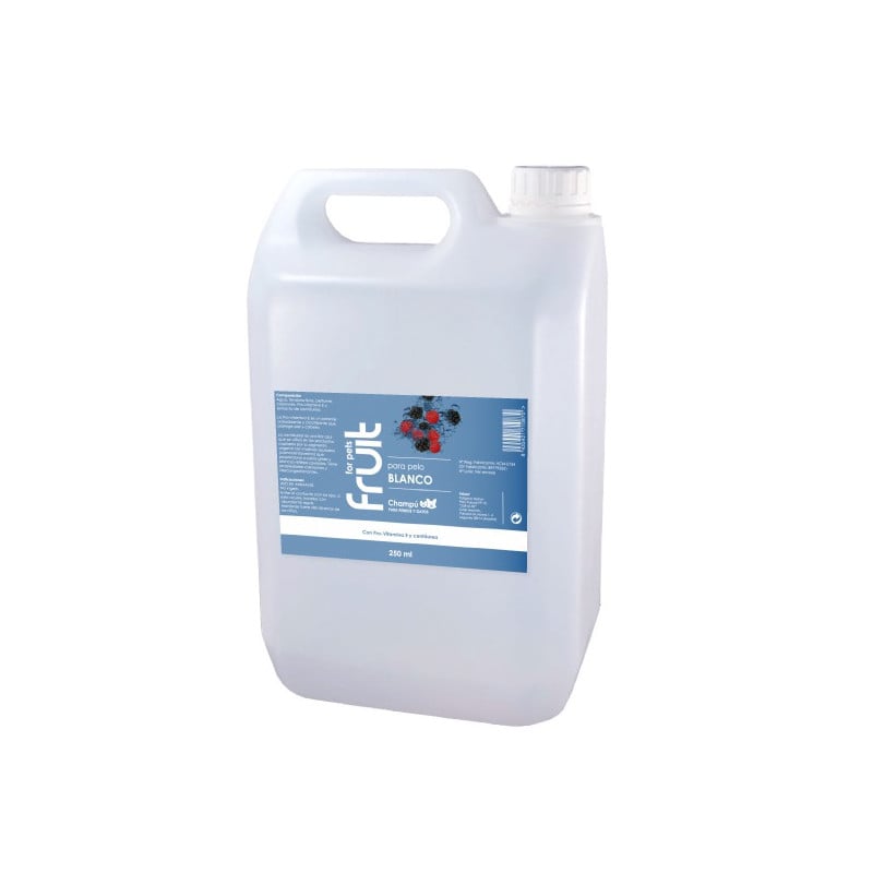 Fruit for Pets Champú pelo largo jojoba 5 l · nutre y da brillo al pelo largo