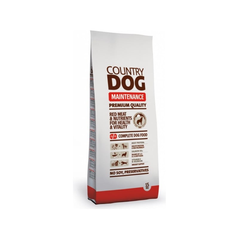 Country Dog Light & Senior 15 kg · alimento para perros mayores o con sobrepeso