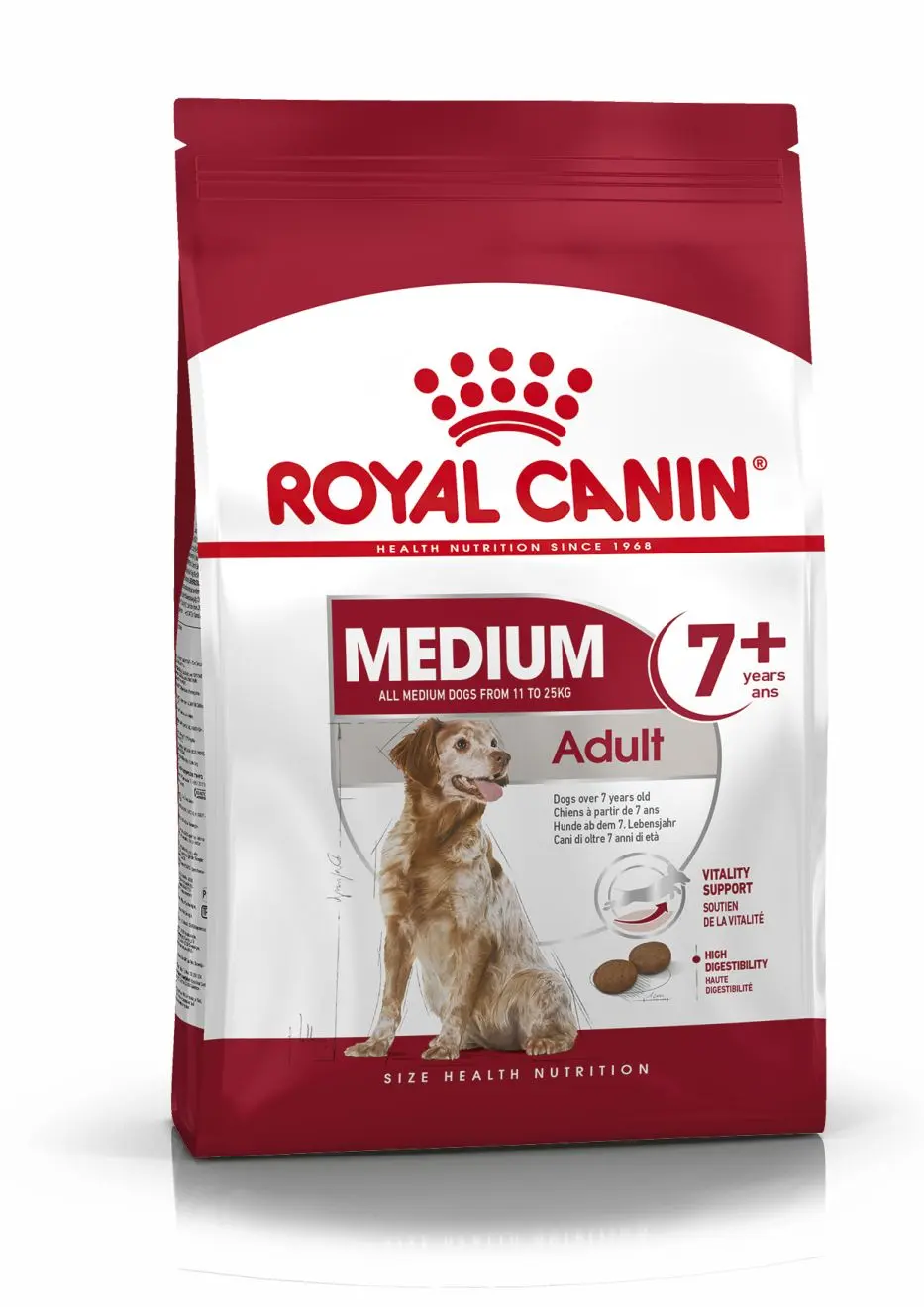 Royal Canin Adult 7+ Medium 15 kg para Perros Medianos